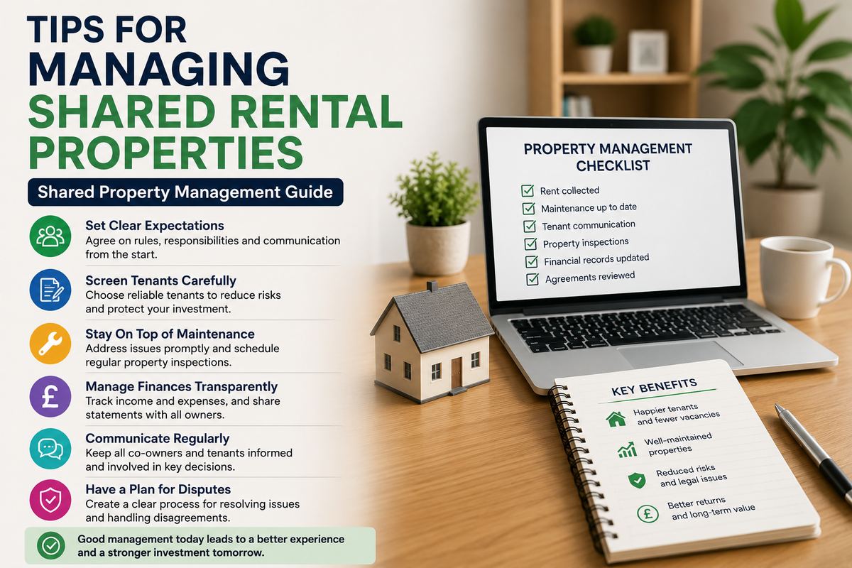 Tips For Managing Shared Rental Properties | Shared Property Management Guide | Setli