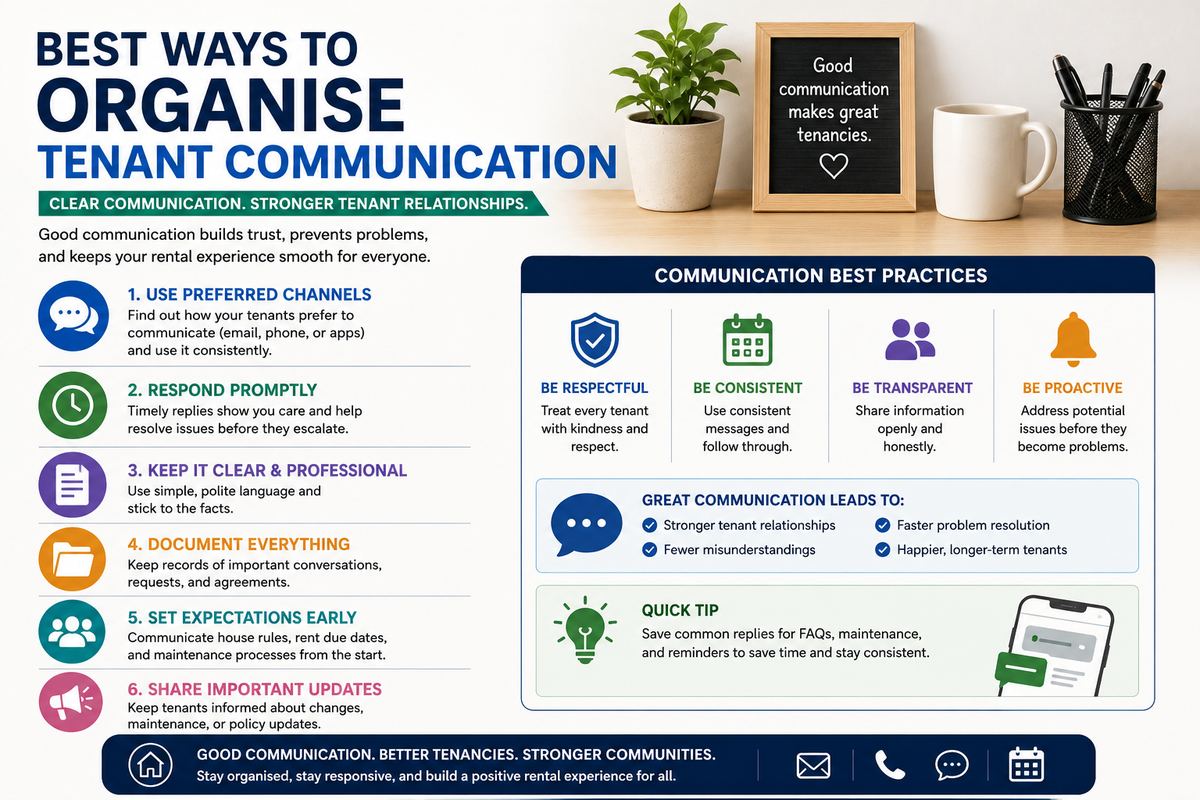 Best Ways To Organise Tenant Communication | Rental Communication Guide | Setli