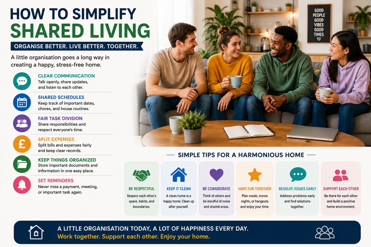 How Setli Simplifies Shared Living | Rental & Housemate Organisation | Setli