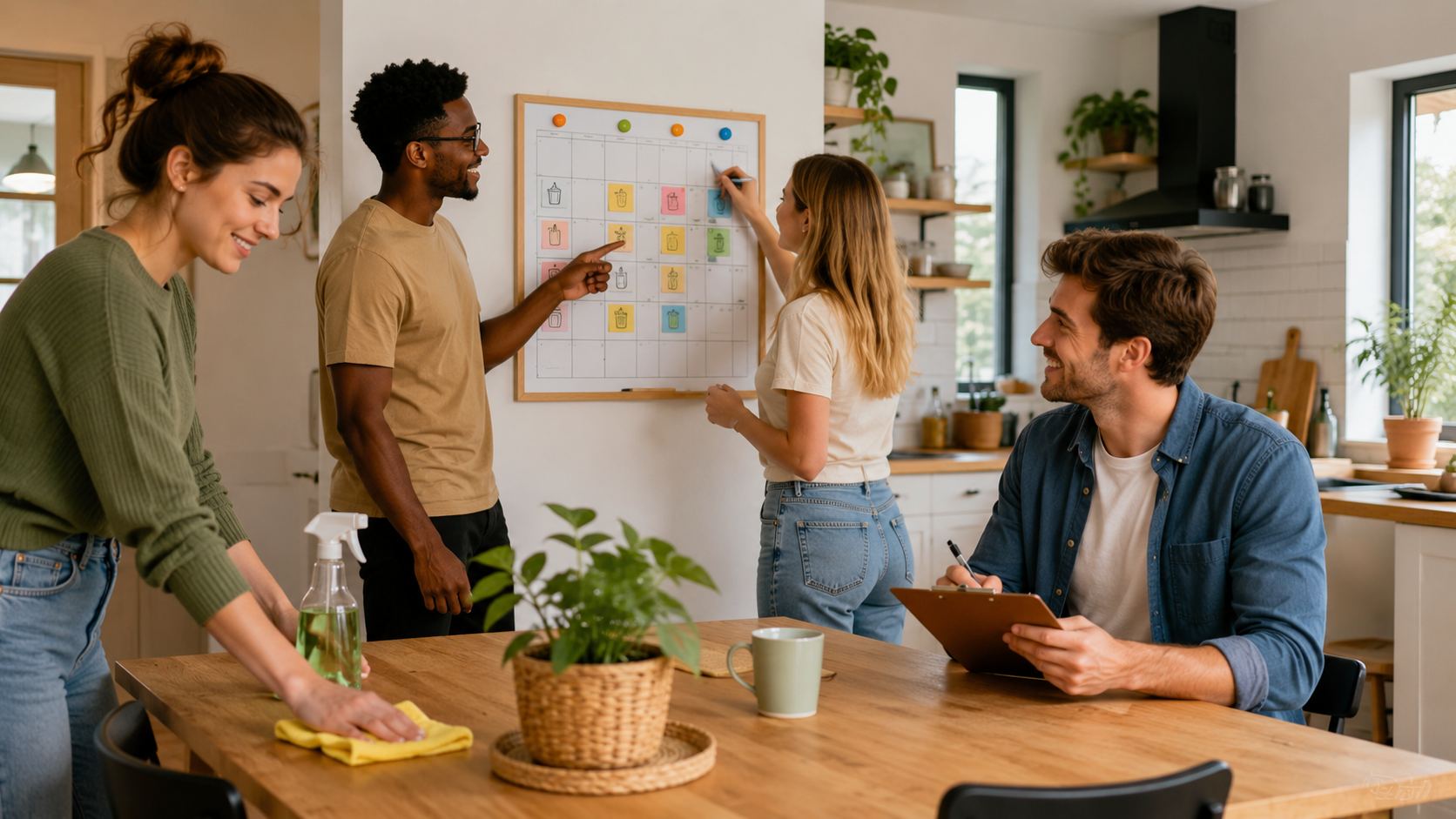 How To Organise Chores Between Housemates | Setli