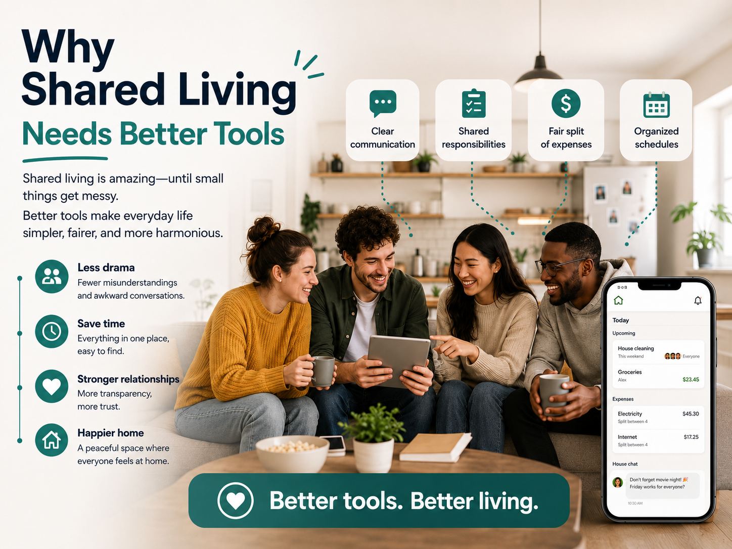 Why Shared Living Needs Better Tools | Setli