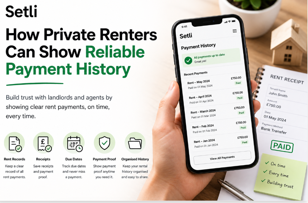 How Private Renters Can Show Reliable Payment History | Setli