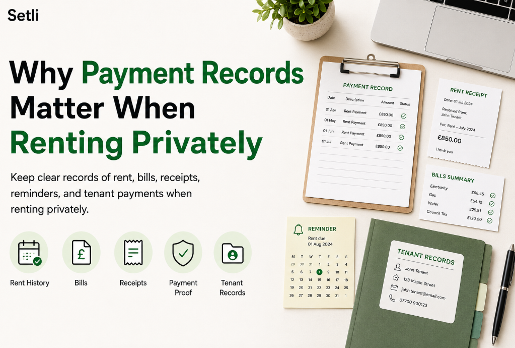 Why Payment Records Matter When Renting Privately | Setli