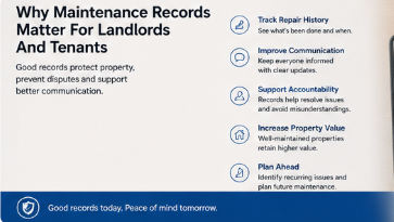 Why Maintenance Records Matter For Landlords And Tenants | Setli