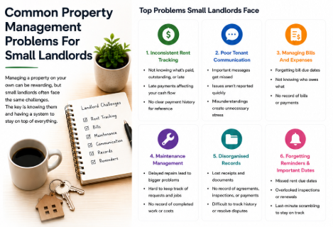 Common Property Management Problems For Small Landlords | Setli