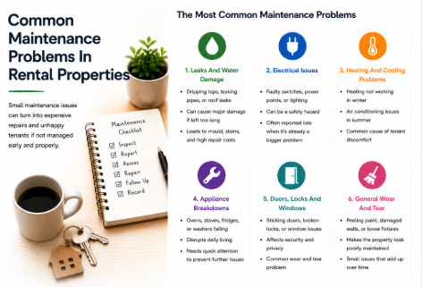 Common Maintenance Problems In Rental Properties | Setli