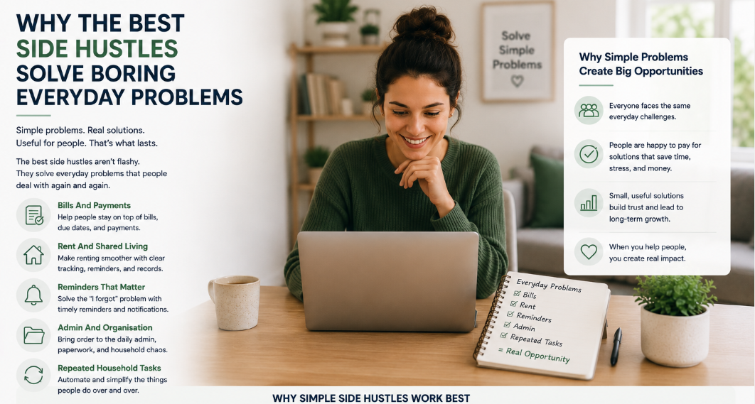 Why The Best Side Hustles Solve Boring Everyday Problems | Setli