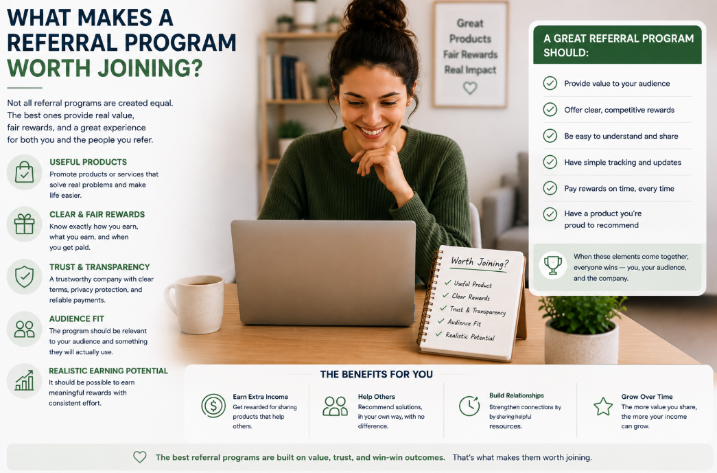 What Makes A Referral Program Worth Joining? | Setli