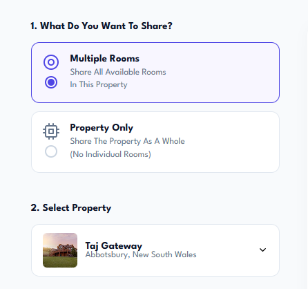 Choose What You Want to Share