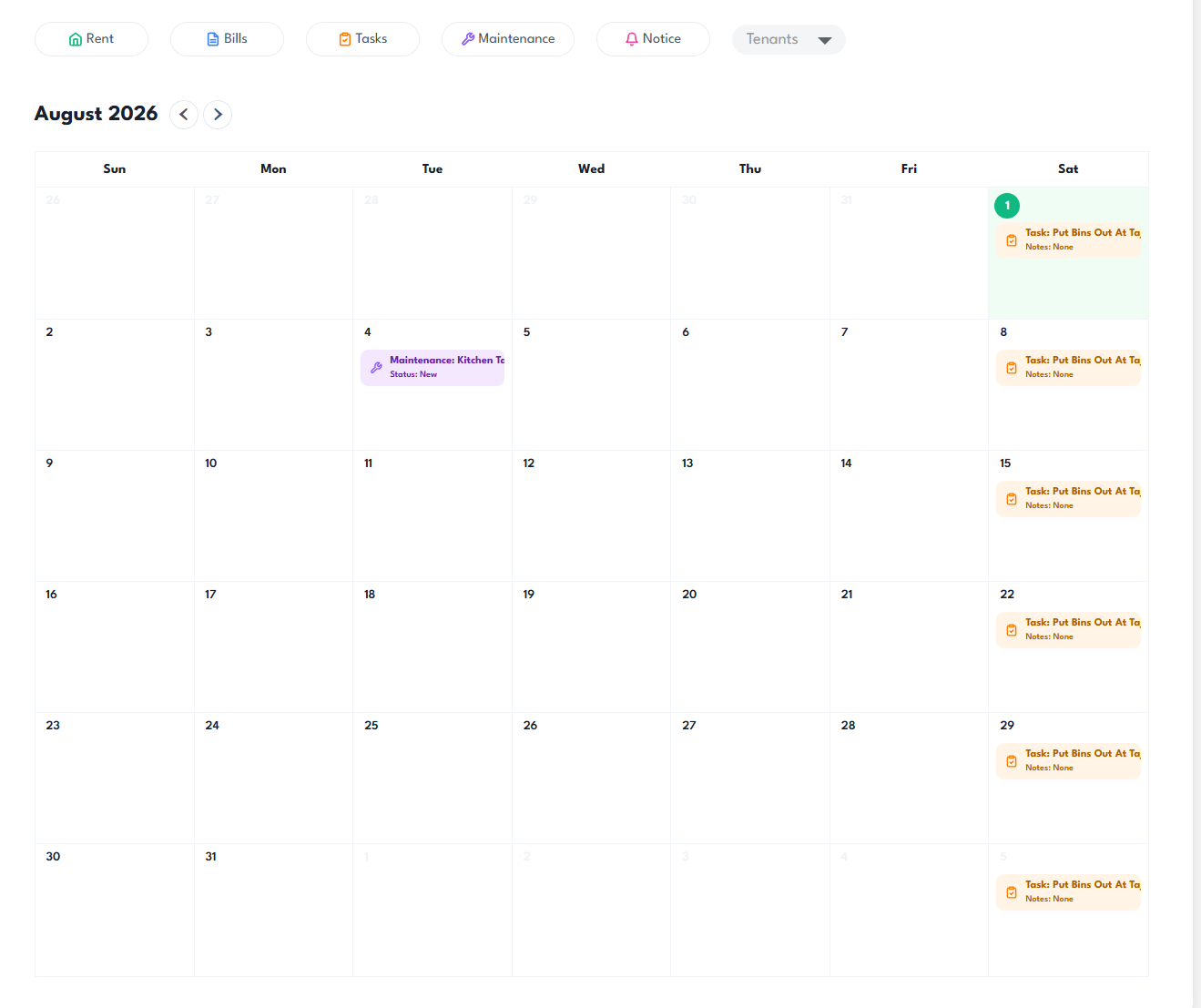 See Everything on One Calendar